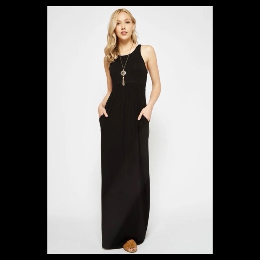 NEW NEVER WORN Beeson River Plus Maxi Dress with Pockets